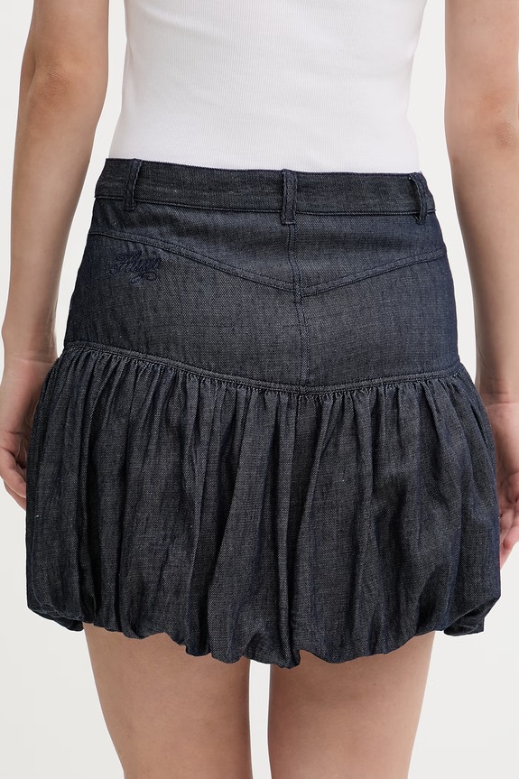 Odzież HUGO Blue spódnica bombka jeansowa Rabalon-1_B 50559133 granatowy