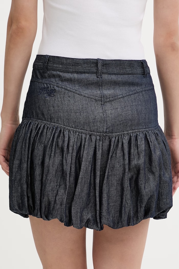 Odzież HUGO Blue spódnica bombka jeansowa Rabalon-1_B 50559133 granatowy