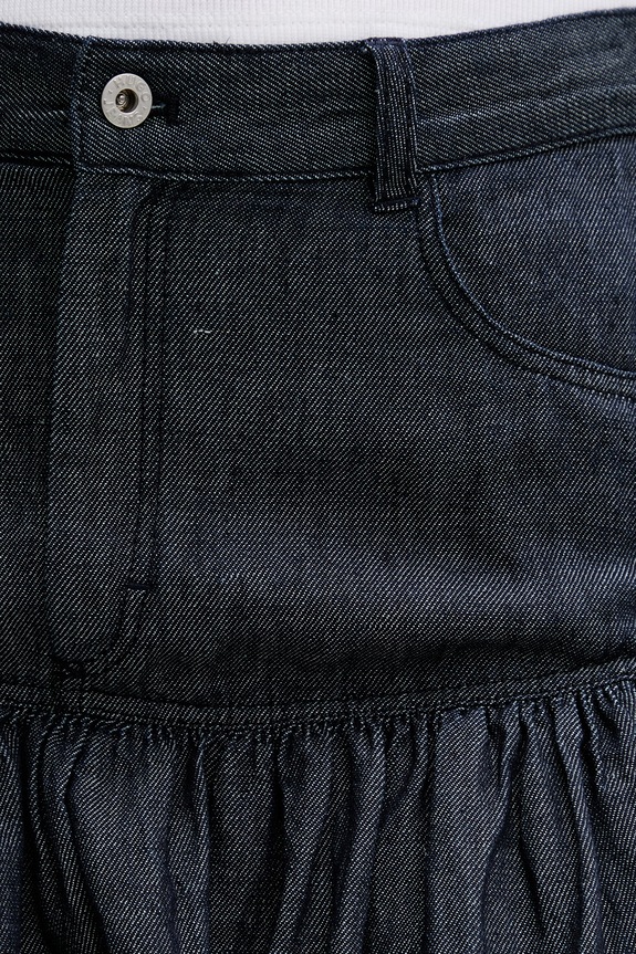 HUGO Blue spódnica bombka jeansowa Rabalon-1_B granatowy 50559133