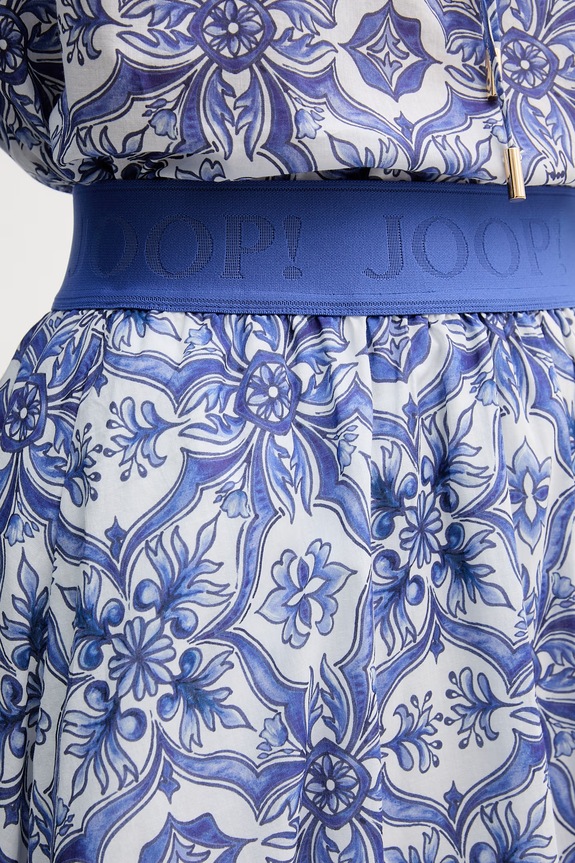 Joop! suknja od pamuka plava 30102101