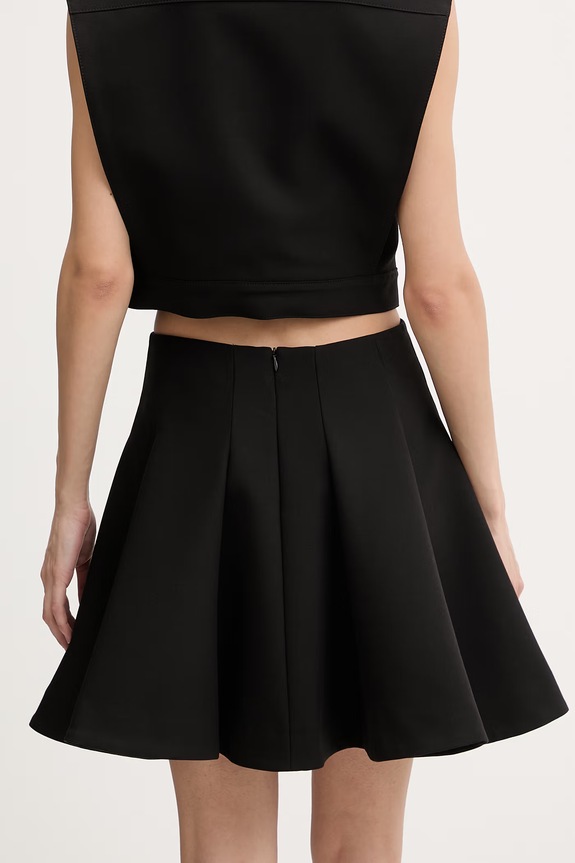 Ρούχα Karl Lagerfeld φούστα B2W12015 μαύρο