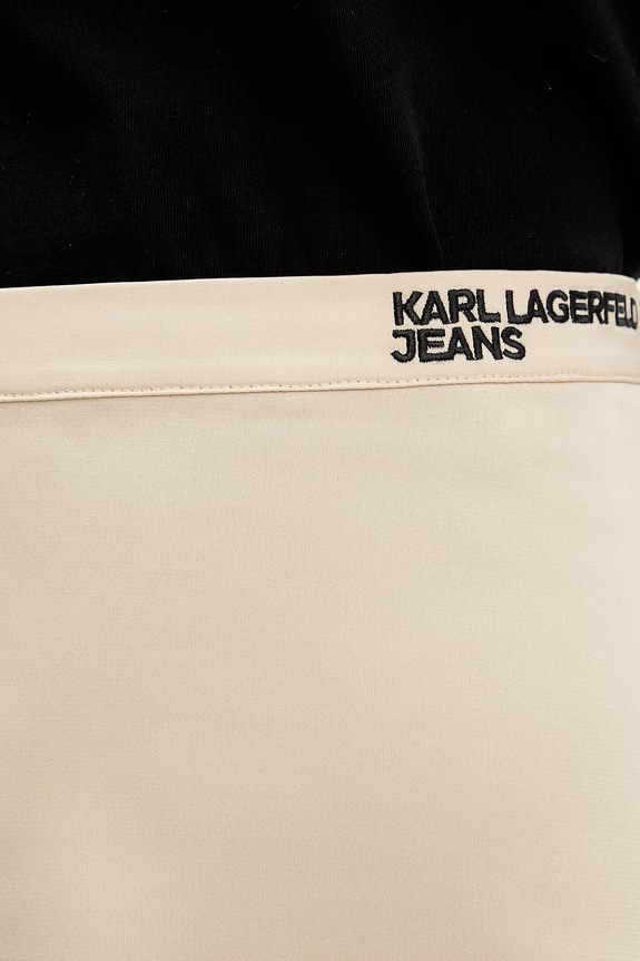 Karl Lagerfeld Jeans fustă bej B2W12017