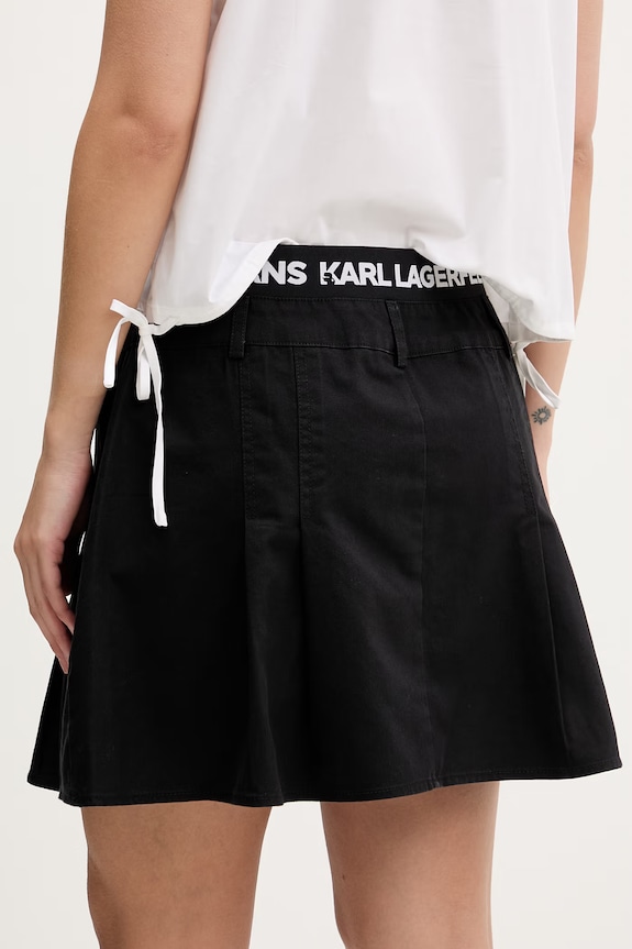 Odzież Karl Lagerfeld Jeans spódnica jeansowa B2W12029 czarny