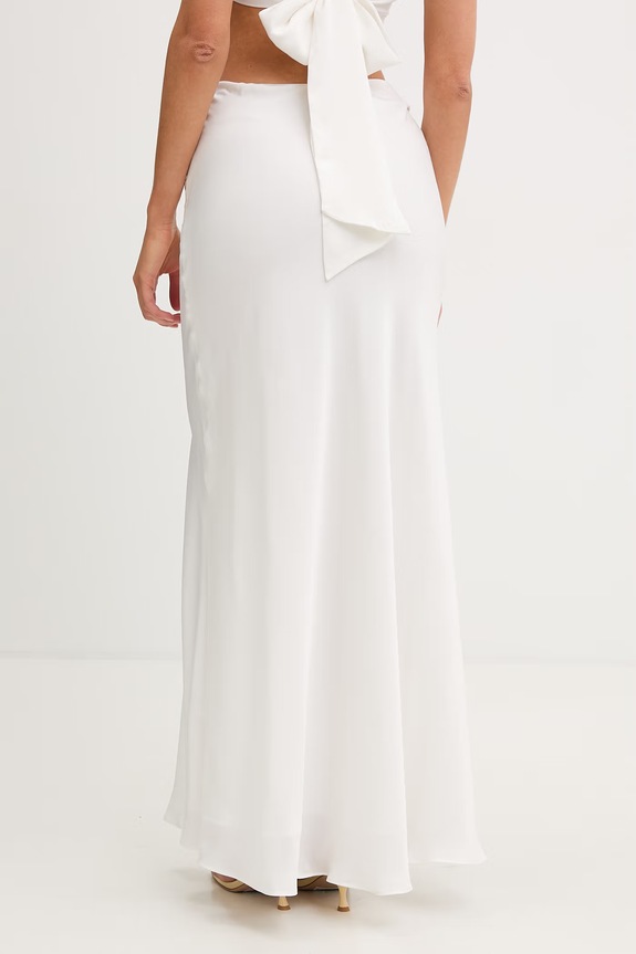 Ρούχα Bardot Φούστα με σκίσιμο 60329SB μπεζ