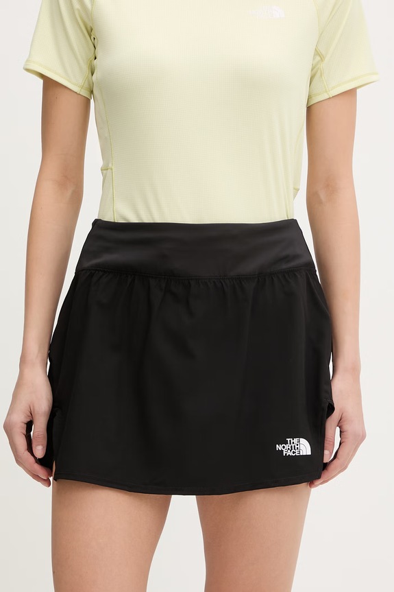 The North Face fustă FLEX WOVEN negru NF0A8G27JK31