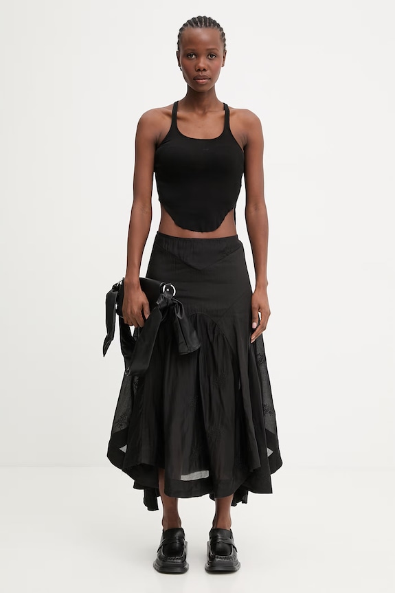 Our Legacy Petti skirt black W2264PNB