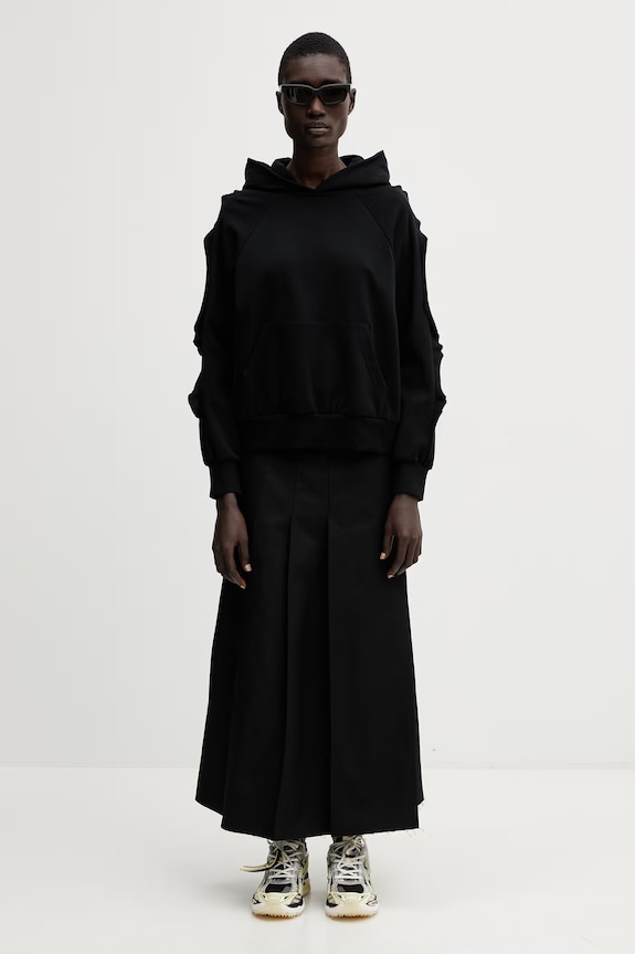 Undercover SKIRT gonna in cotone UP1F1602 nero