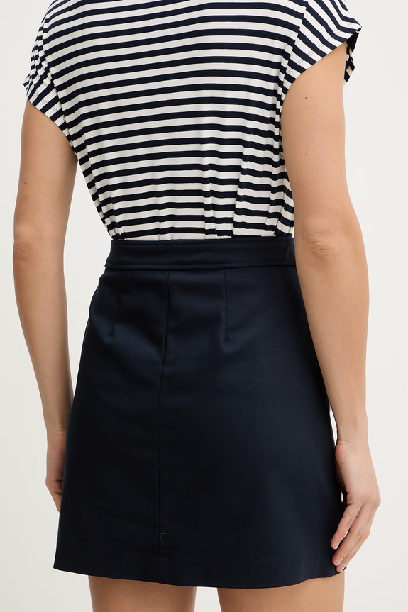 Odzież Morgan spódnica z bawełną JENAO granatowy