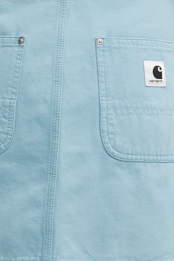 Carhartt WIP W' Maeve Double Knee Skirt spódnica bawełniana niebieski I034836.3IU06