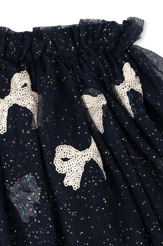 Dievčenská sukňa Konges Sløjd YVONNE SKIRT tmavomodrá KS104472.PreSpring