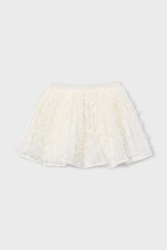 Dětská sukně Mayoral 3901.6A.Mini.PPY2 bílá SS26