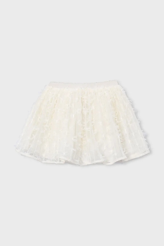 Dětská sukně Mayoral 3901.6A.Mini.PPY2 bílá SS26