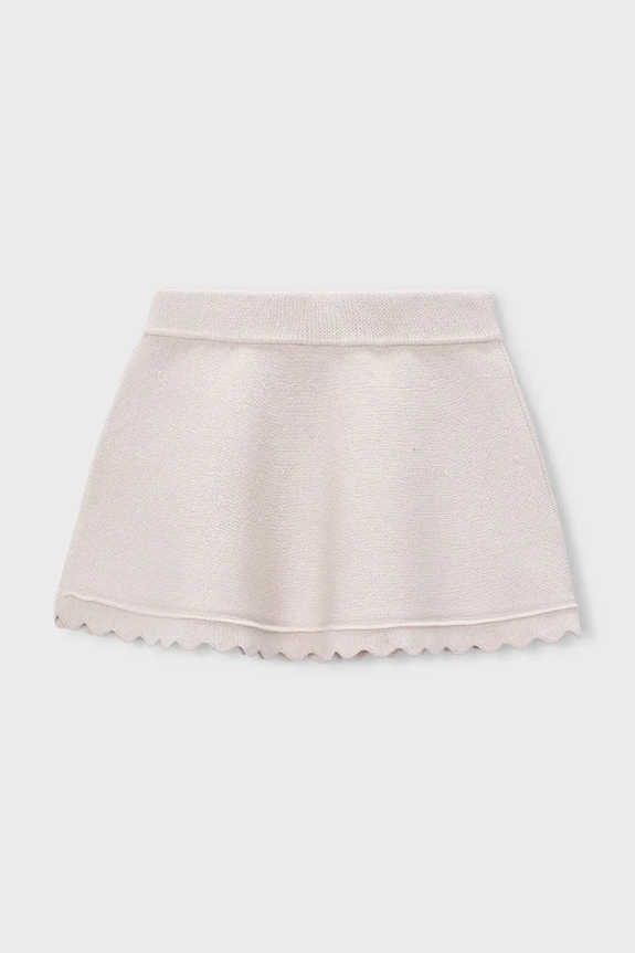 Детская юбка Mayoral 3902.6A.Mini.PPY2 бежевый SS26