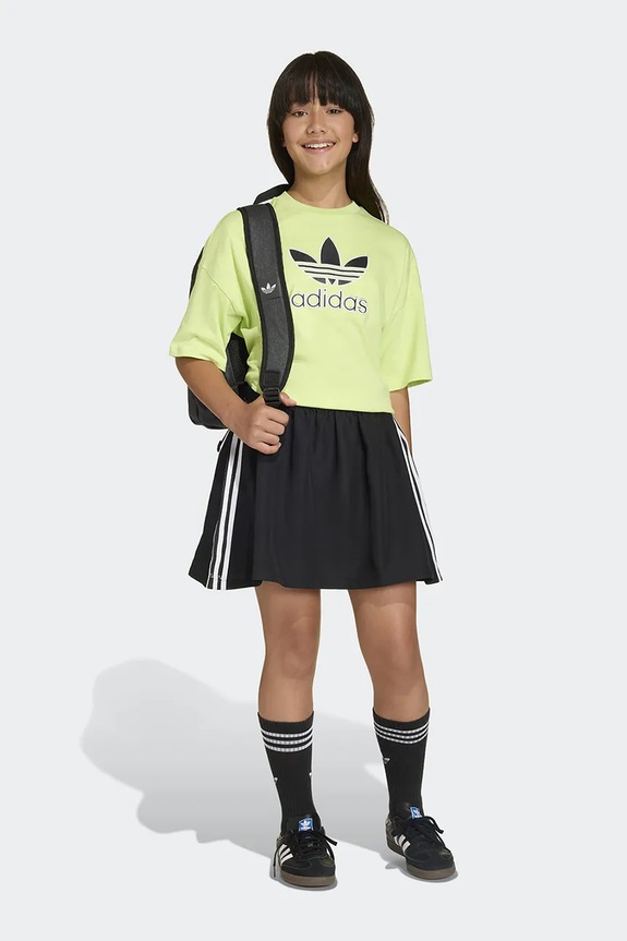 Dječja suknja adidas Originals crna KD7870