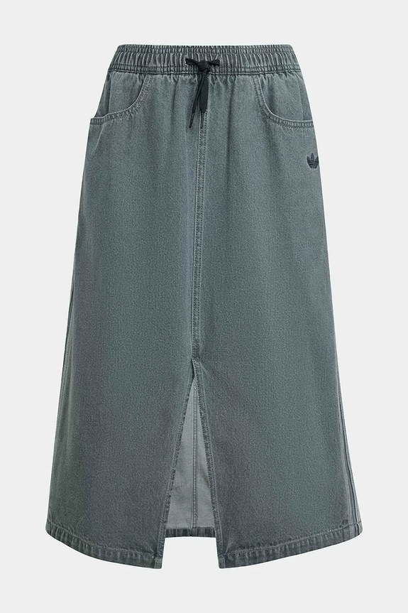 Παιδική τζιν φούστα adidas Originals KE2966 γκρί SS26