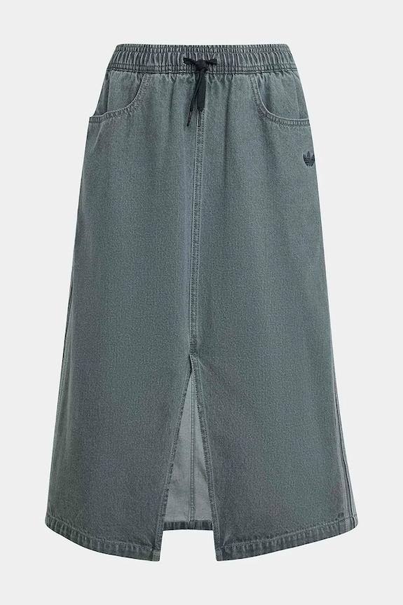 Παιδική τζιν φούστα adidas Originals KE2966 γκρί SS26