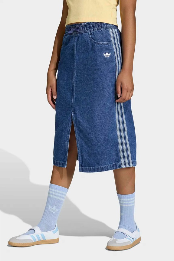 adidas Originals fustă denim pentru copii KE2851 albastru SS26