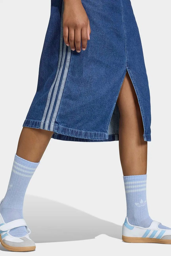 adidas Originals fustă denim pentru copii KE2851 albastru