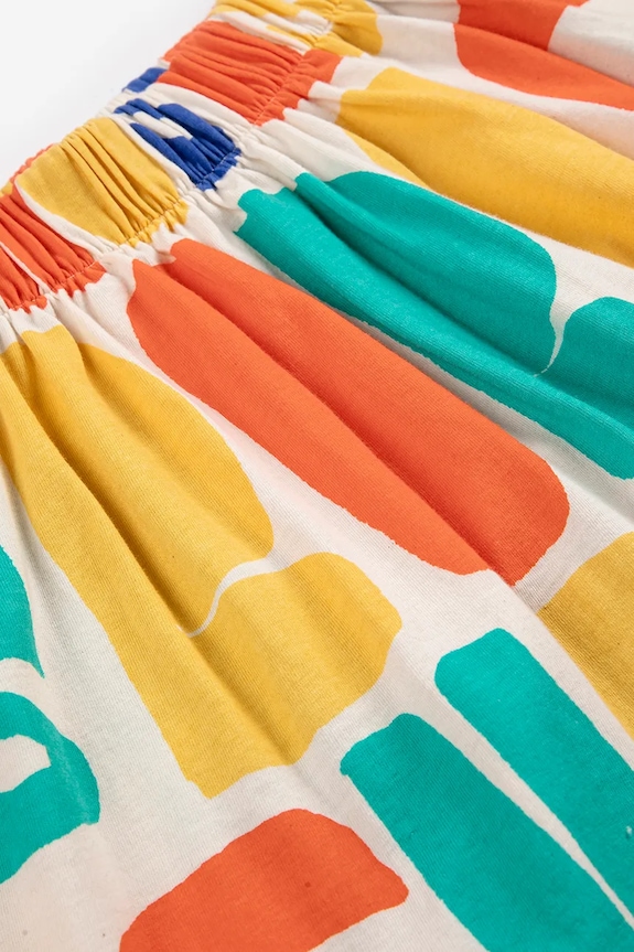 Fete Bobo Choses fustă din bumbac pentru copii 126AC146 multicolor