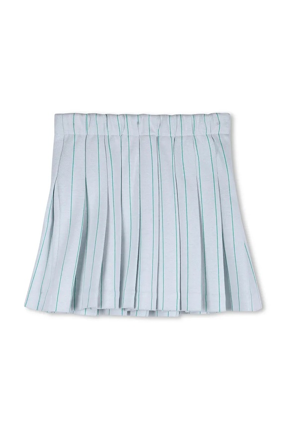 Marc Jacobs fustă cu bumbac W60737.114.150 turcoaz SS26