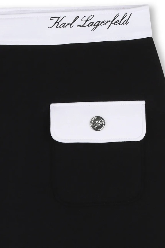 Karl Lagerfeld spódnica dziecięca czarny Z31115.156.162