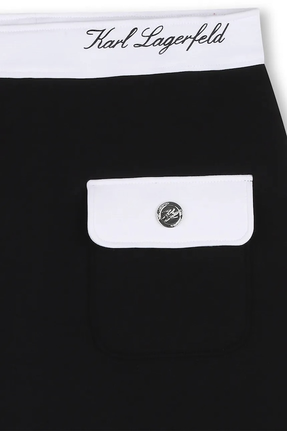 Karl Lagerfeld spódnica dziecięca czarny Z31115.156.162