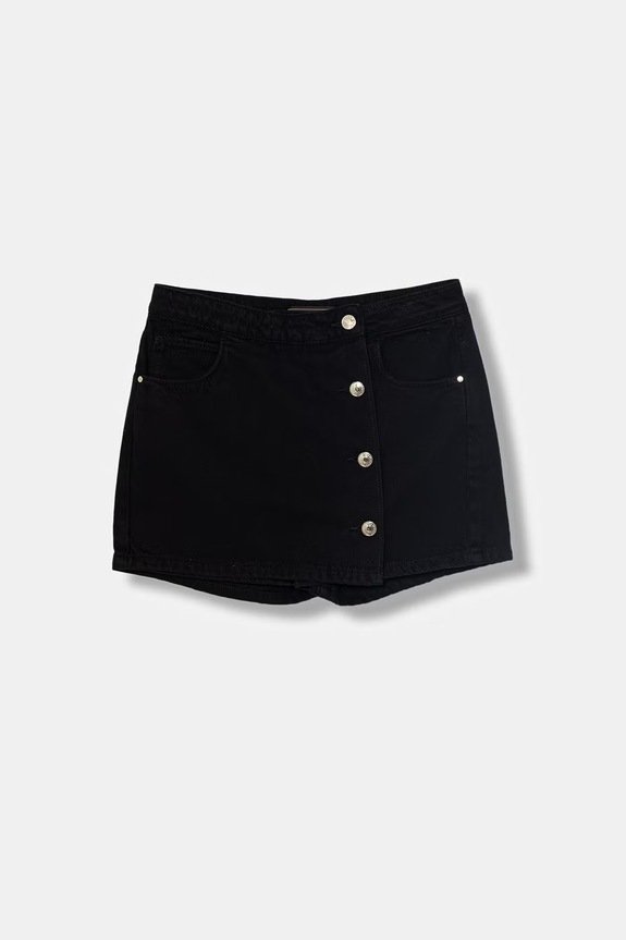 Guess culottes rifľové čierna J6GD13.WR510.PPY2.M