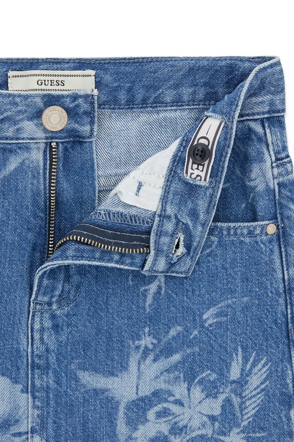 Guess Sukňa rifľová modrá J6GD26.D45E0.PPY2.M