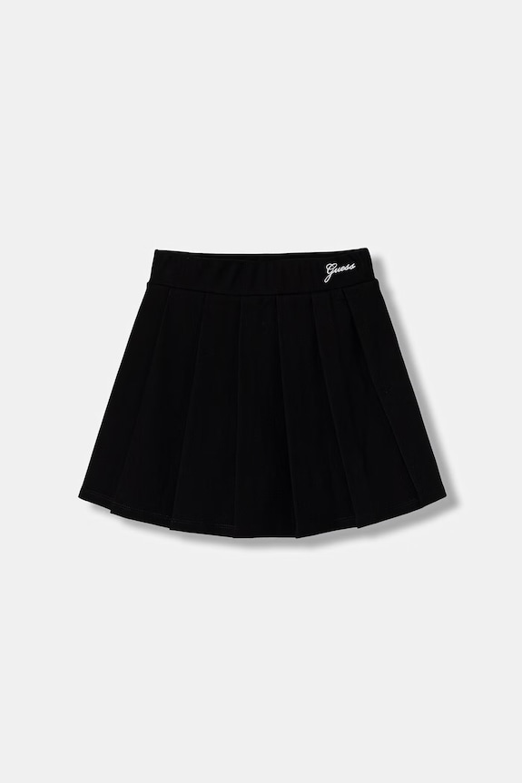 Guess fustă cu vâscoză negru J6GD39.KAUH0.PPY2.M