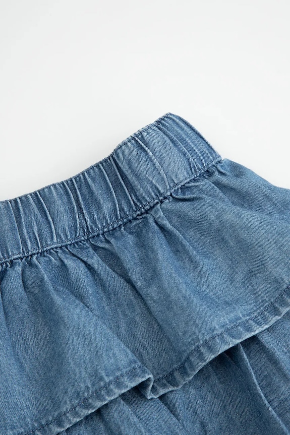 Dievča Coccodrillo culottes rifľové WC6124501GGK modrá