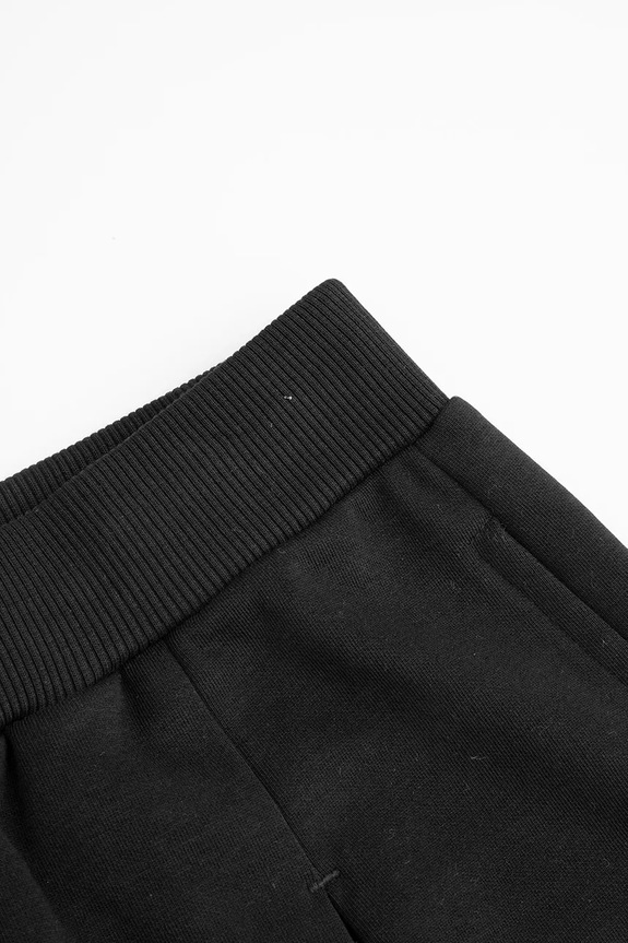 Fete Coccodrillo fustă-pantalon cu bumbac WC6125501HGJ negru