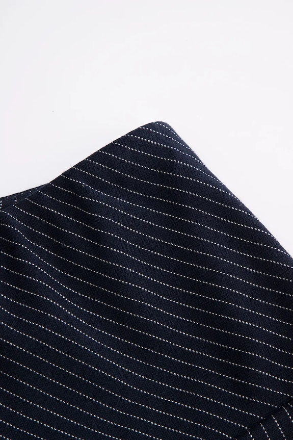 BIMBA Coccodrillo Gonna plissettata con viscosa WC6125201SGJ blu navy