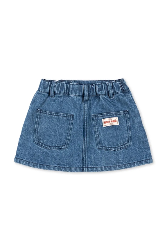 Dziewczynka Konges Sløjd spódnica jeansowa MAGOT SKIRT GOTS KS105464.PPY2 granatowy