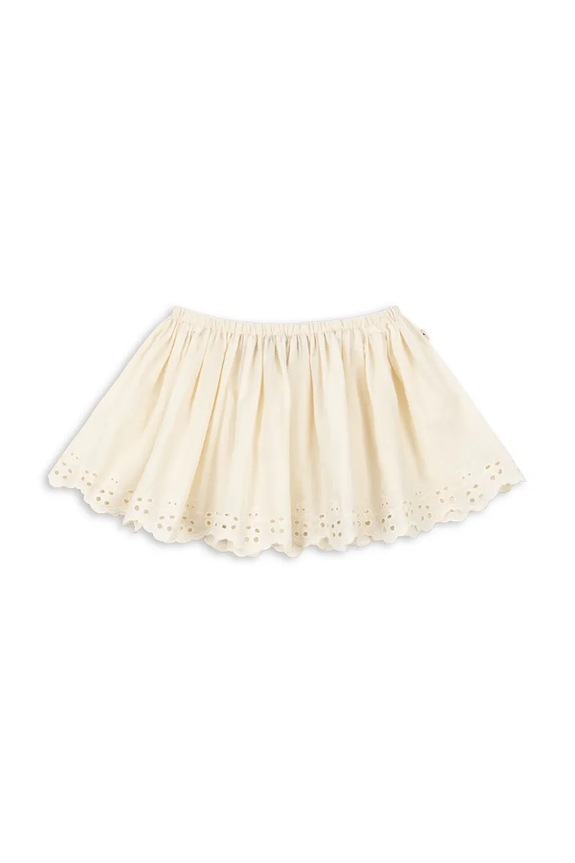 Konges Sløjd sukňa bavlnená POSEY SKIRT KS105526.PPY2 béžová SS26