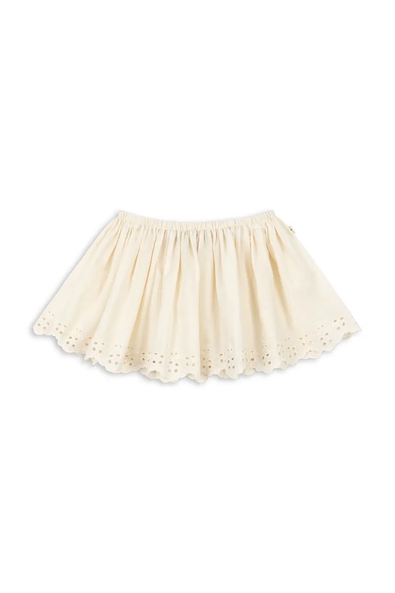 Konges Sløjd sukňa bavlnená POSEY SKIRT KS105526.PPY2 béžová SS26