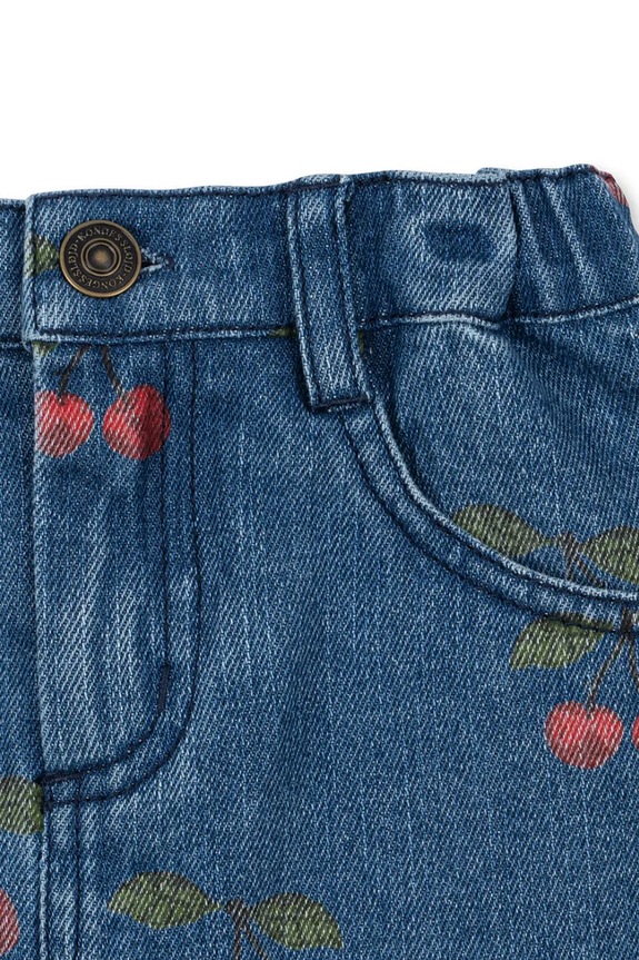 Konges Sløjd φούστα σε γραμμή Α ντένιμ MAGOT PRINTED SKIRT GOTS KS105610.PPY2 σκούρο μπλε