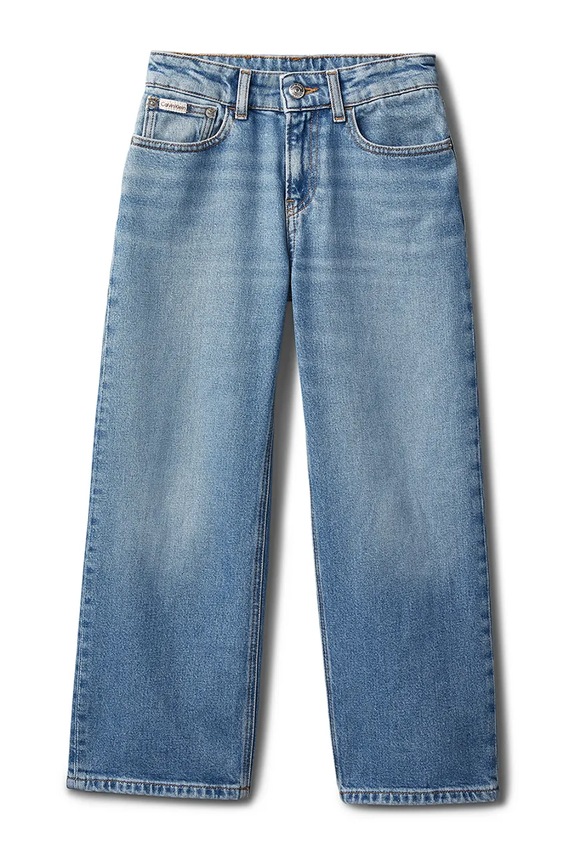 Calvin Klein Jeans gyerek farmer SKATER IB0IB02600.128.176.PPY2 kék SS26