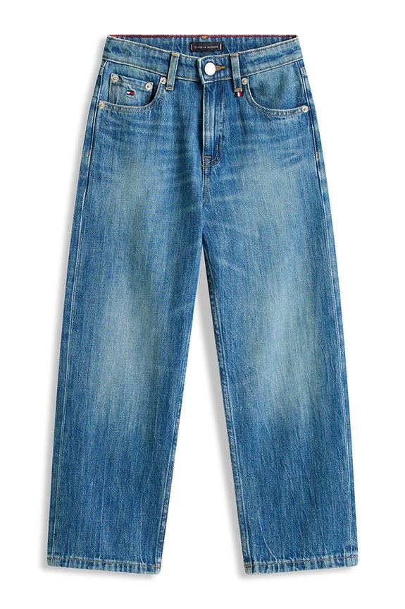 Tommy Hilfiger jeansy dziecięce RELAXED KB0KB10341.128.176.PPY2 niebieski SS26