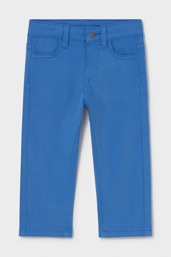 Mayoral spodnie niemowlęce z elastanem niebieski 549.3F.Baby.PPY2