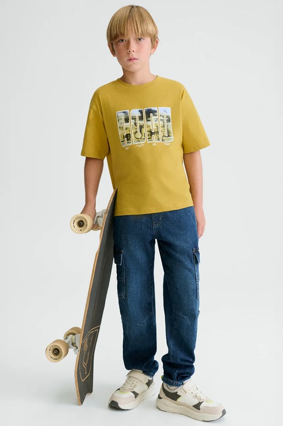 Mayoral jeans copii reglabil bleumarin 6570.7F.Junior.PPY2