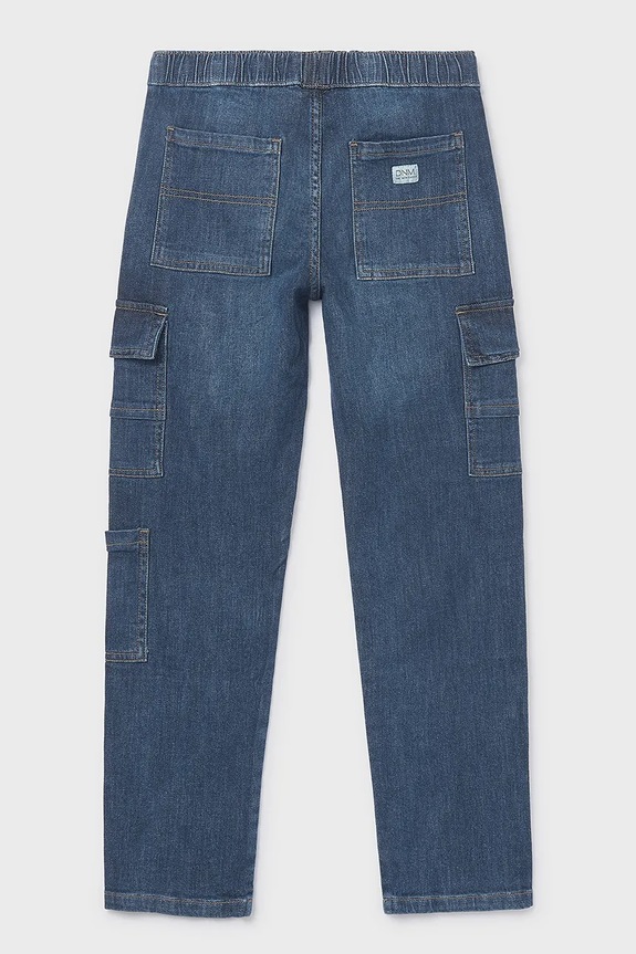 Băieți Mayoral jeans copii 6570.7F.Junior.PPY2 bleumarin