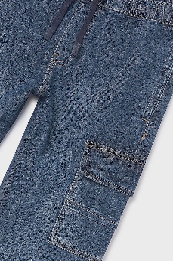 Mayoral jeans copii bleumarin 6570.7F.Junior.PPY2