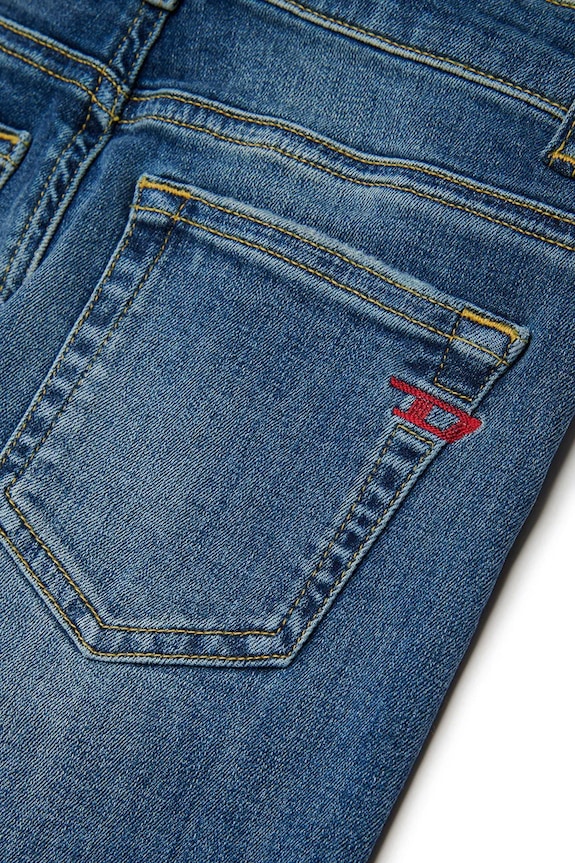 Дитячі джинси з бавовною Diesel 2020 D-VIKER-J TROUSERS блакитний J00809.KXBS1