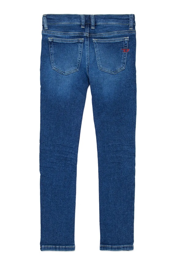 Детски дънки с памук Diesel 1979 SLEENKER-J JJJ TROUSERS J00993.KXBR0 син SS26