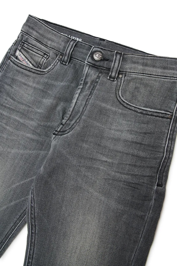 Chłopiec Diesel jeansy z bawełną dziecięce D-LUCAS-J JJJ TROUSERS J00994.KXBRT czarny