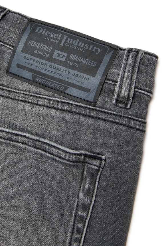 Diesel jeansy z bawełną dziecięce D-LUCAS-J JJJ TROUSERS czarny J00994.KXBRT