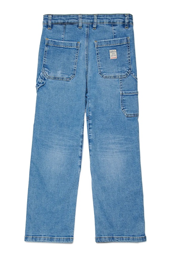 Παιδικά τζιν Diesel D-BART-J TROUSERS J02361.KXBSX μπλε SS26