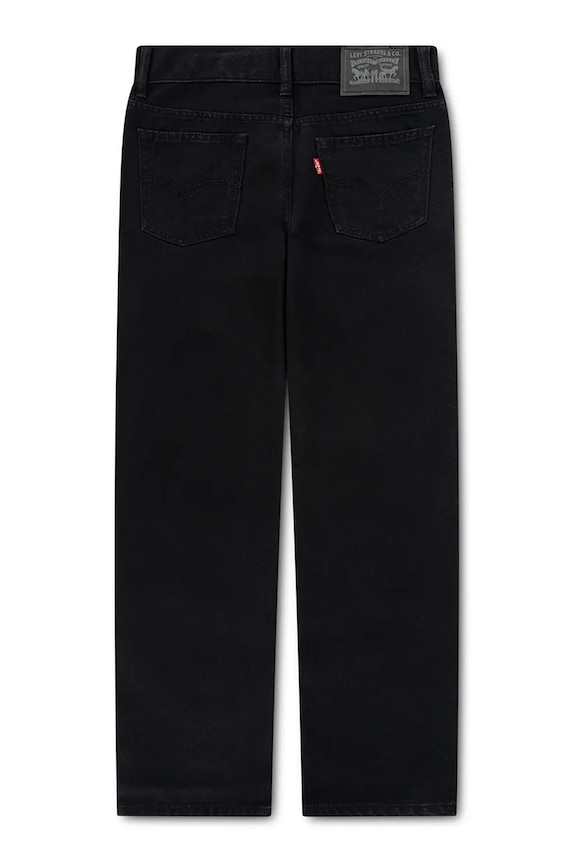 Levi's jeansy dziecięce 505 REGULAR FIT JEAN 8E5505 czarny SS26