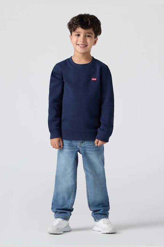 Παιδικά τζιν Levi's 502 REGULAR TAPER JEANS 8EN856 μπλε