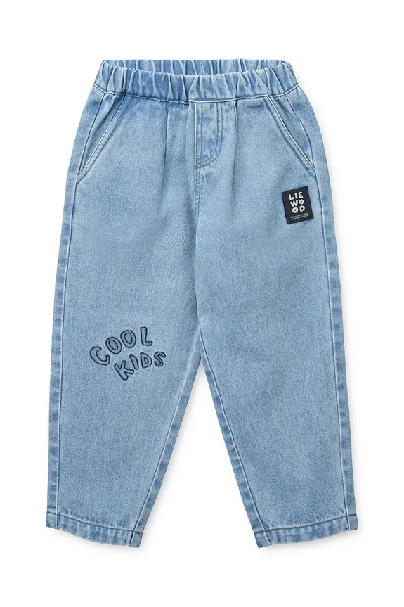 Liewood jeans per bambini Borris Placement Denim Pants LW20640.PPY2 blu SS26